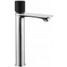 Mexen Royo One high basin faucet, black/chrome - 72211-07