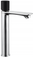 Mexen Royo One high basin faucet, black/chrome - 72211-07