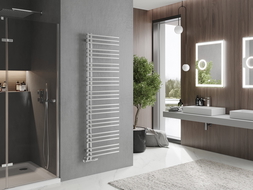 Mexen Neptun decorative bathroom radiator 1600 x 500 mm, 523 W, chrome - W101-1600-500-00-01