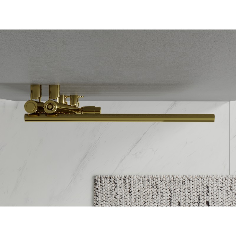 Mexen Neptun decorative bathroom radiator 1600 x 500 mm, 523 W, gold - W101-1600-500-00-50