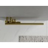 Mexen Neptun decorative bathroom radiator 1600 x 500 mm, 523 W, gold - W101-1600-500-00-50
