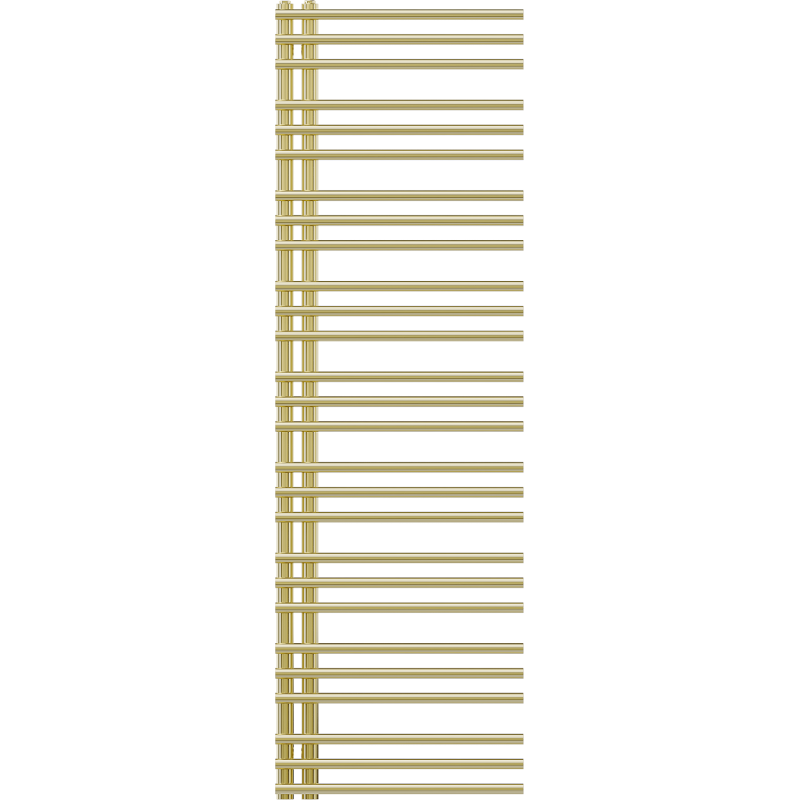 Mexen Neptune decorative bathroom radiator 1600 x 500 mm, 523 W, gold - W101-1600-500-00-50