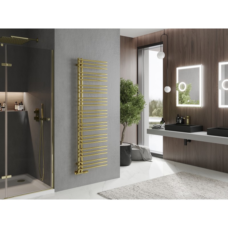 Mexen Neptun decorative bathroom radiator 1600 x 500 mm, 523 W, gold - W101-1600-500-00-50