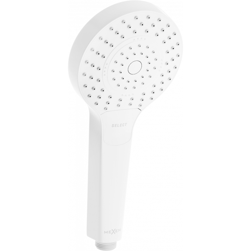Mexen R-05 3-function shower handle, White - 79505-20