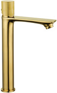 Mexen Royo One high washbasin mixer tap, Gold - 72211-50