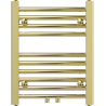 Mexen Ares bathroom radiator 500 x 400 mm, 142 W, gold - W102-0500-400-00-50