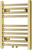 Mexen Ares bathroom radiator 500 x 400 mm, 142 W, gold - W102-0500-400-00-50
