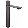 Mexen Royo One high washbasin faucet, brushed gun gray - 72211-66