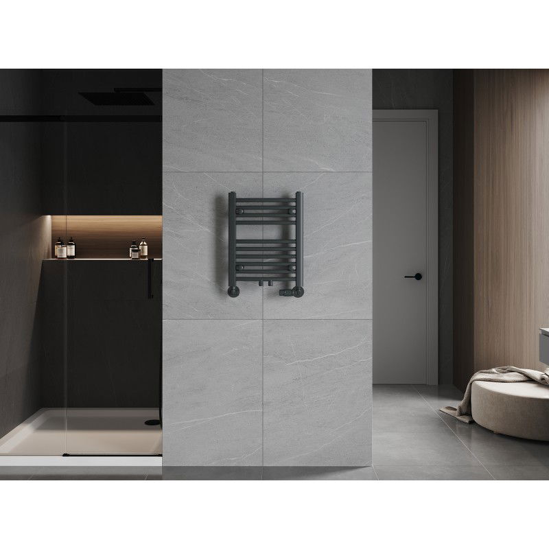 Mexen Ares bathroom radiator 500 x 400 mm, 179 W, anthracite - W102-0500-400-00-66