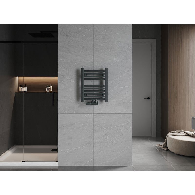 Mexen Ares bathroom radiator 500 x 400 mm, 179 W, anthracite - W102-0500-400-00-66