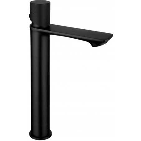 Mexen Royo One high washbasin mixer tap, Black - 72211-70