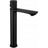 Mexen Royo One high washbasin mixer tap, Black - 72211-70