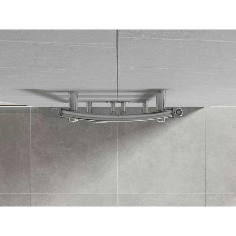 Mexen Ares bathroom radiator 700 x 400 mm, 189 W, chrome - W102-0700-400-00-01