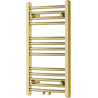Mexen Ares bathroom radiator 700 x 400 mm, 189 W, gold - W102-0700-400-00-50