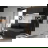 Mexen Ares bathroom radiator 700 x 400 mm, 240 W, anthracite - W102-0700-400-00-66
