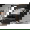 Mexen Ares bathroom radiator 700 x 400 mm, 240 W, anthracite - W102-0700-400-00-66
