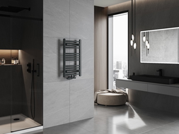 Mexen Ares bathroom radiator 700 x 400 mm, 240 W, anthracite - W102-0700-400-00-66