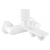 Mexen Royo One bathtub mixer tap, White - 72231-20