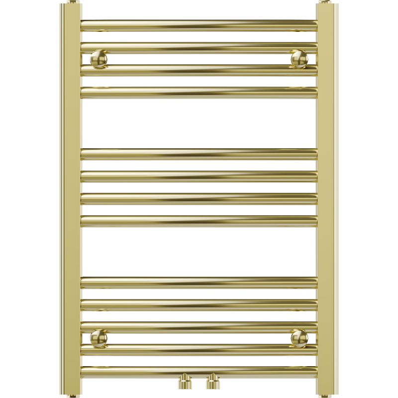 Mexen Ares Bathroom Radiator 700 x 500 mm, 226 W, Gold - W102-0700-500-00-50