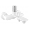 Mexen Royo One bath tap, white/chrome - 72231-22