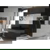 Mexen Ares bathroom radiator 700 x 500 mm, 286 W, anthracite - W102-0700-500-00-66