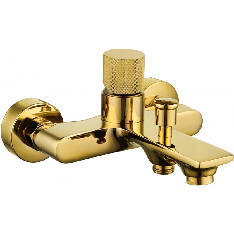 Mexen Royo One bath tap, gold - 72231-50