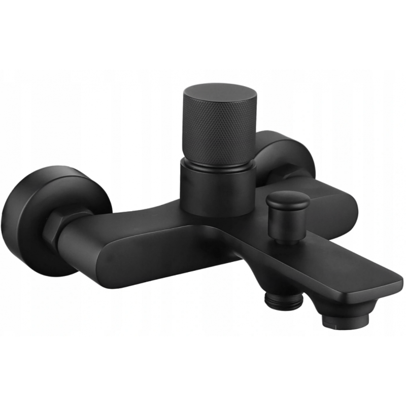 Mexen Royo One bathtub mixer tap, Black - 72231-70
