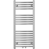 Mexen Ares bathroom radiator 900 x 400 mm, 246 W, chrome - W102-0900-400-00-01