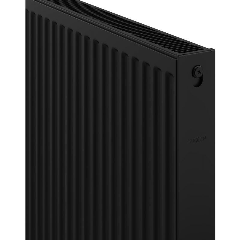 Mexen C21 panel radiator 300 x 1100 mm, side connection, 810 W, black - W421-030-110-70
