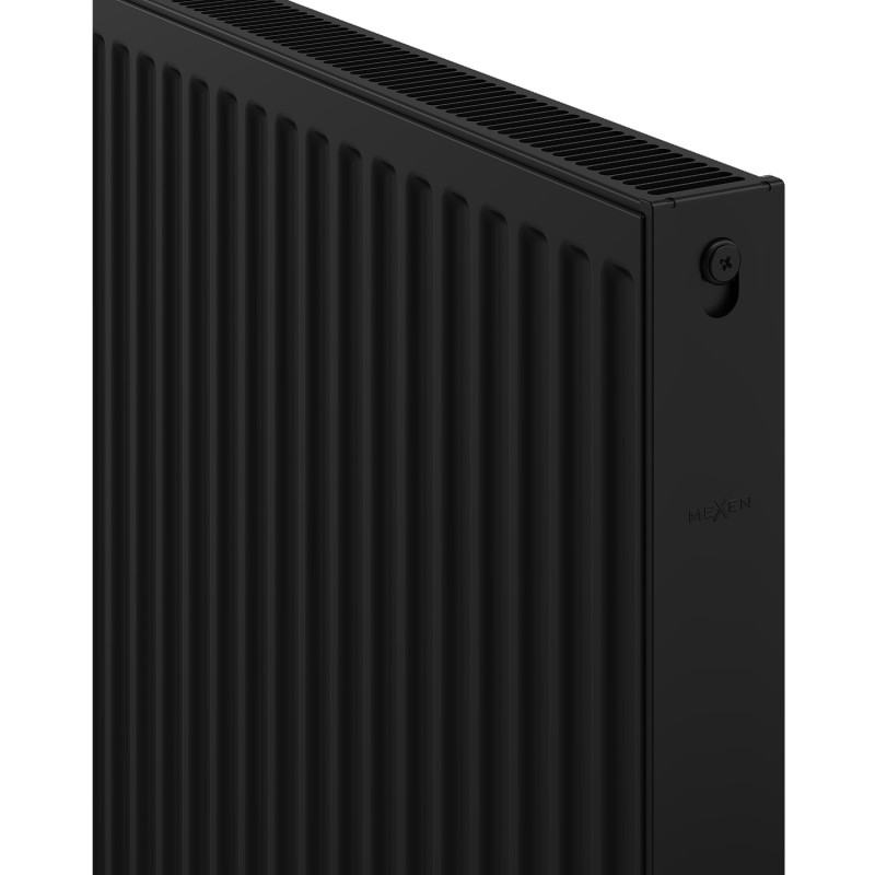 Mexen C21 plate radiator 300 x 2600 mm, side connection, 1914 W, black - W421-030-260-70