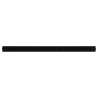 Mexen C21 plate radiator 300 x 2600 mm, side connection, 1914 W, black - W421-030-260-70