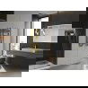 Mexen Ares bathroom radiator 900 x 400 mm, 246 W, gold - W102-0900-400-00-50