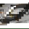 Mexen Ares bathroom radiator 900 x 500 mm, 294 W, gold - W102-0900-500-00-50