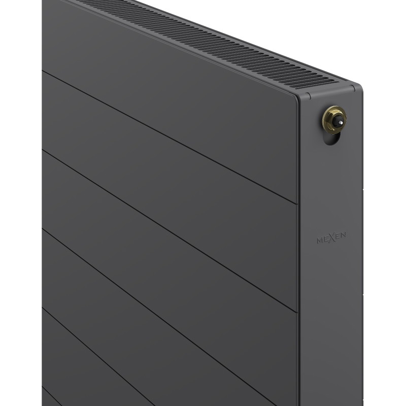 Mexen CVL21 Plate Radiator Line 600 x 1300 mm, Bottom Connection, 1572 W, Anthracite - W621L-060-130-66