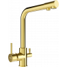 Mexen Duero kitchen mixer tap, Gold - 671600-50