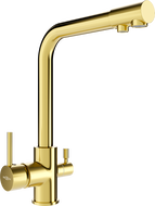 Mexen Duero kitchen mixer tap, Gold - 671600-50