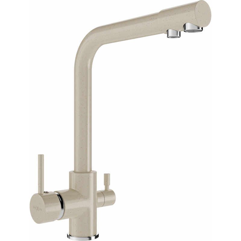 Mexen Duero kitchen mixer tap, Beige - 671600-69