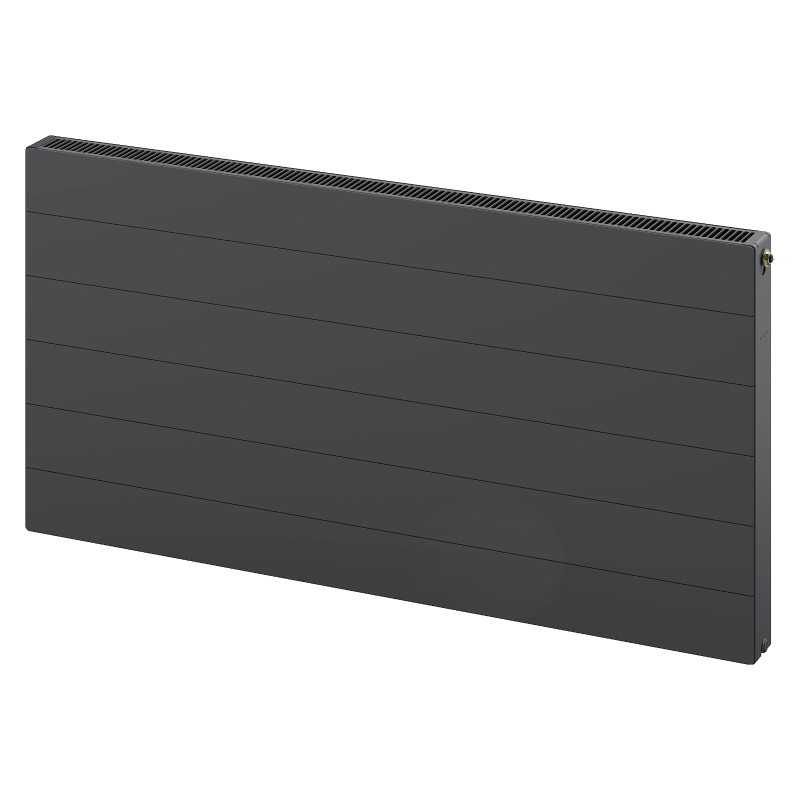 Mexen CVL21 Plate Radiator Line 600 x 1800 mm, Bottom Connection, 2177 W, Anthracite - W621L-060-180-66