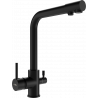 Mexen Duero kitchen faucet, black - 671600-70