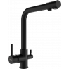 Mexen Duero kitchen tap, black - 671600-70