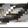 Mexen Ares bathroom radiator 900 x 600 mm, 342 W, gold - W102-0900-600-00-50