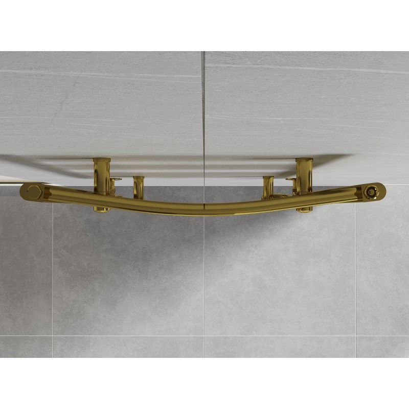 Mexen Ares bathroom radiator 900 x 600 mm, 342 W, gold - W102-0900-600-00-50