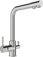 Mexen Duero kitchen mixer tap, inox - 671600-99