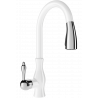 Mexen Savita kitchen tap, white - 672601-20
