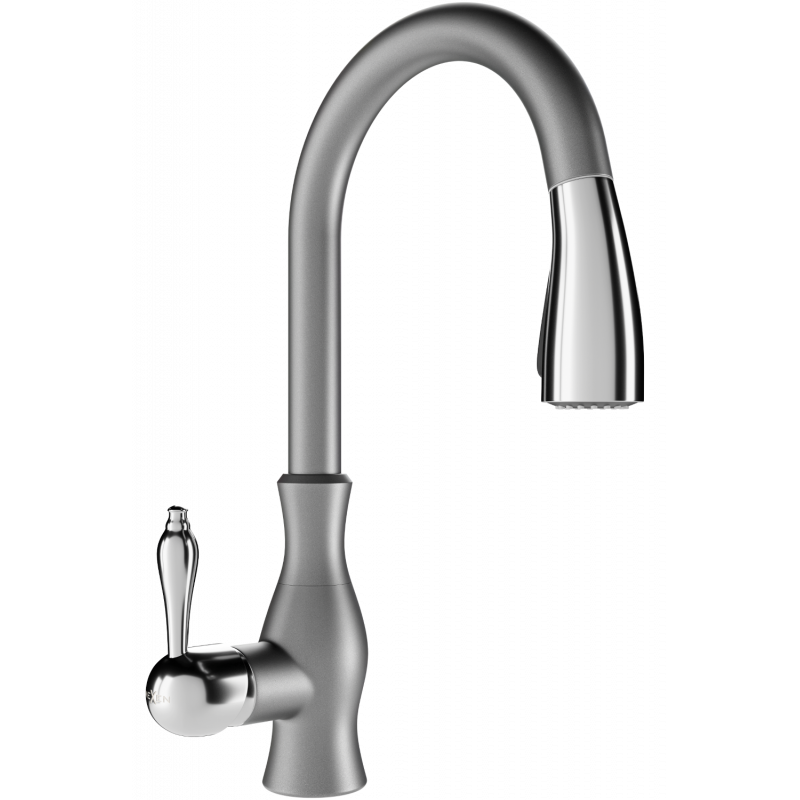Mexen Savita kitchen tap, grey - 672601-61