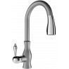 Mexen Savita kitchen faucet, gray - 672601-61