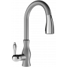 Mexen Savita kitchen mixer tap, Grey - 672601-61