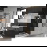 Mexen Ares bathroom radiator 1200 x 400 mm, 349 W, chrome - W102-1200-400-00-01