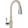 Mexen Savita kitchen mixer tap, Beige - 672601-69