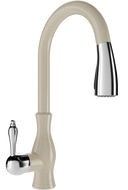 Mexen Savita kitchen mixer tap, Beige - 672601-69